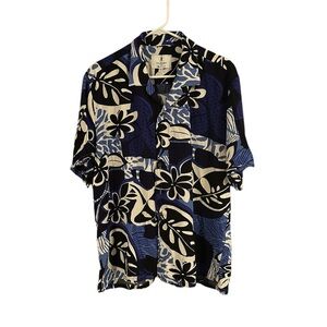 Nora Spearman for Stitchfix Hawaiian Shirt Buttondown Short Sleeved Sz XL